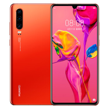 华为 HUAWEI P30 超感光徕卡三摄麒麟980AI智能芯片全面屏屏内指纹版手机8GB+128GB赤茶橘全网通双4G手机